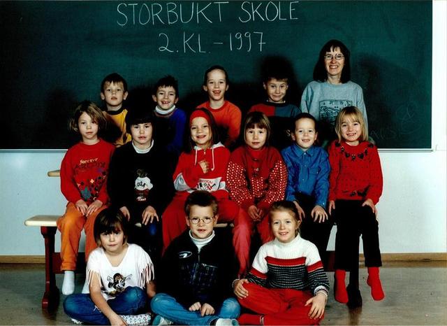 2. klasse Storbukt skole 1997 - 1998